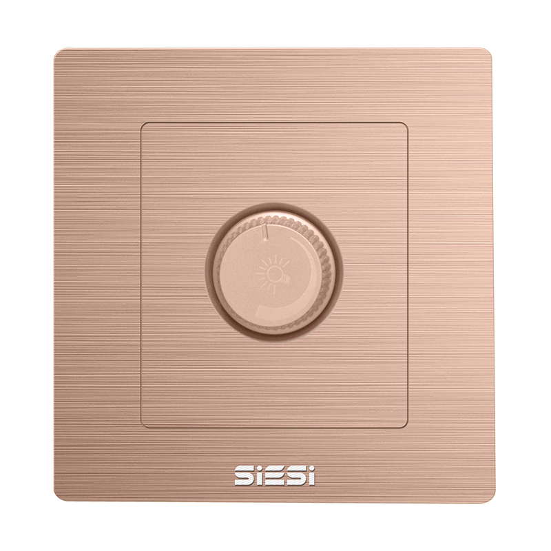 调光开关 250W/500W-V6玫瑰金-亚洲必赢照明官网